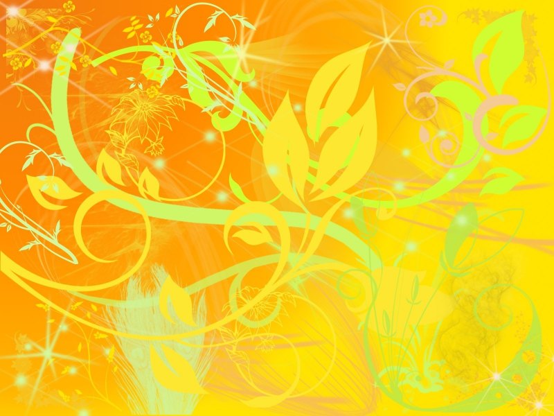 Желтый узор