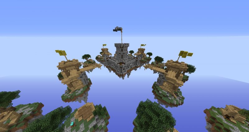 Остров Скай ВАРС майнкрафт