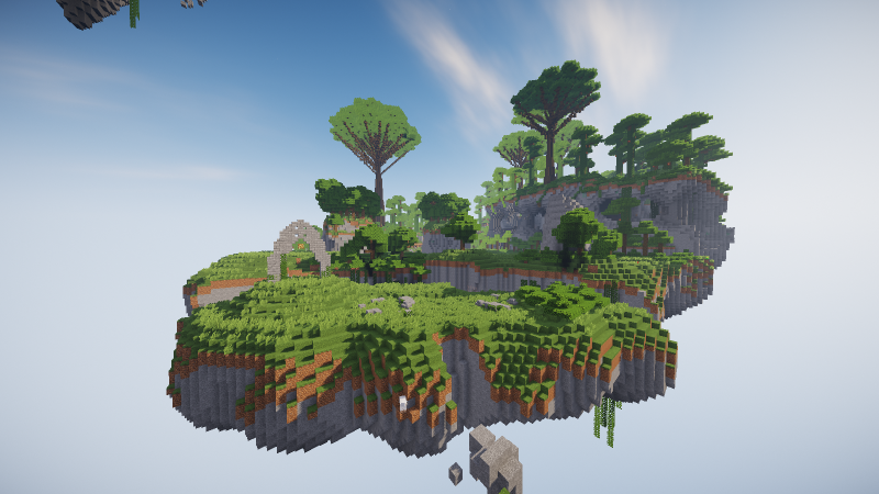 Hypixel Snow Skyblock build