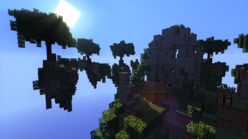 Карта майнкрафт Скай ВАРС