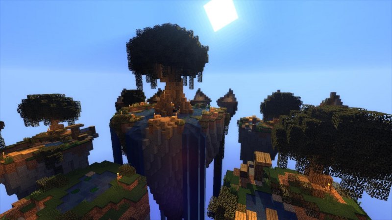 Остров Скай ВАРС майнкрафт