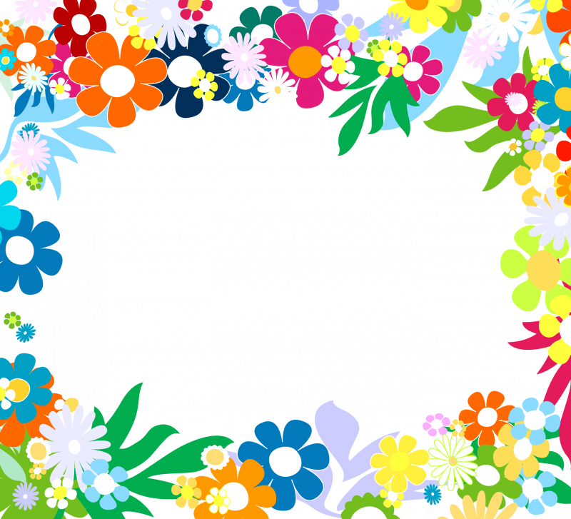 Цветочная рамка