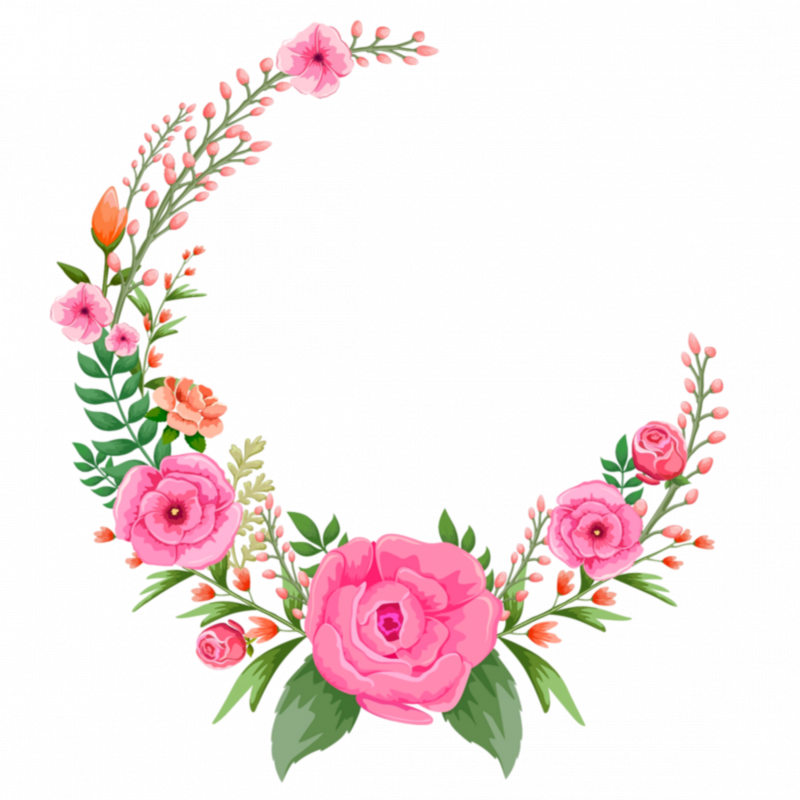 Векторные цветочные рамки