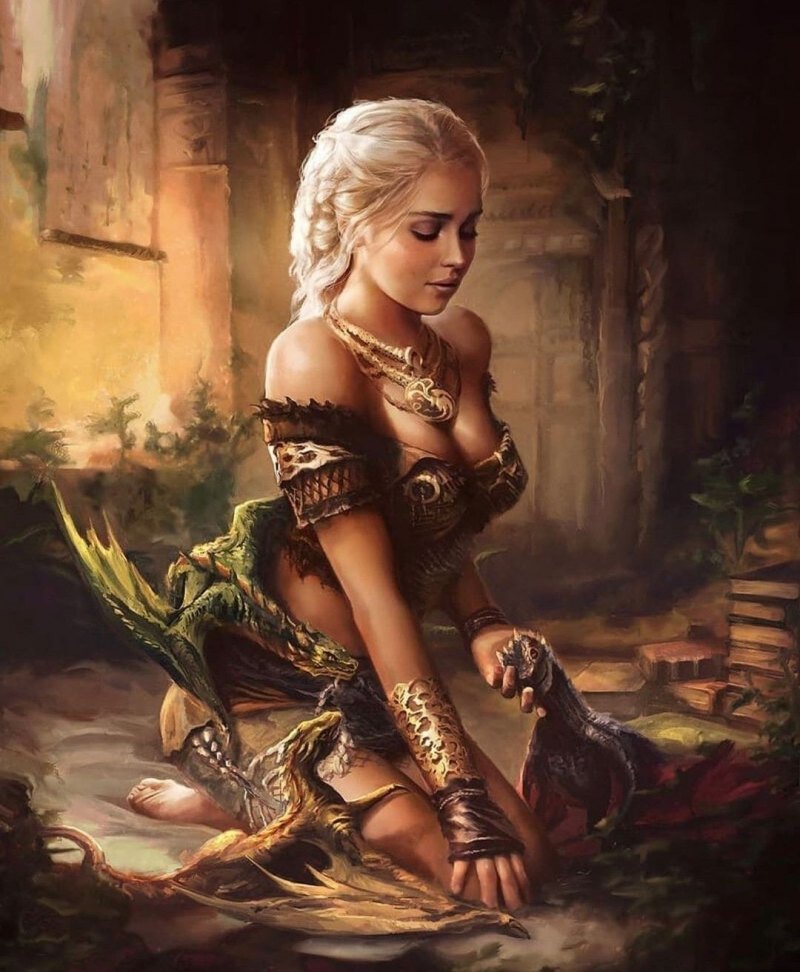 Дейенерис Таргариен мать драконов