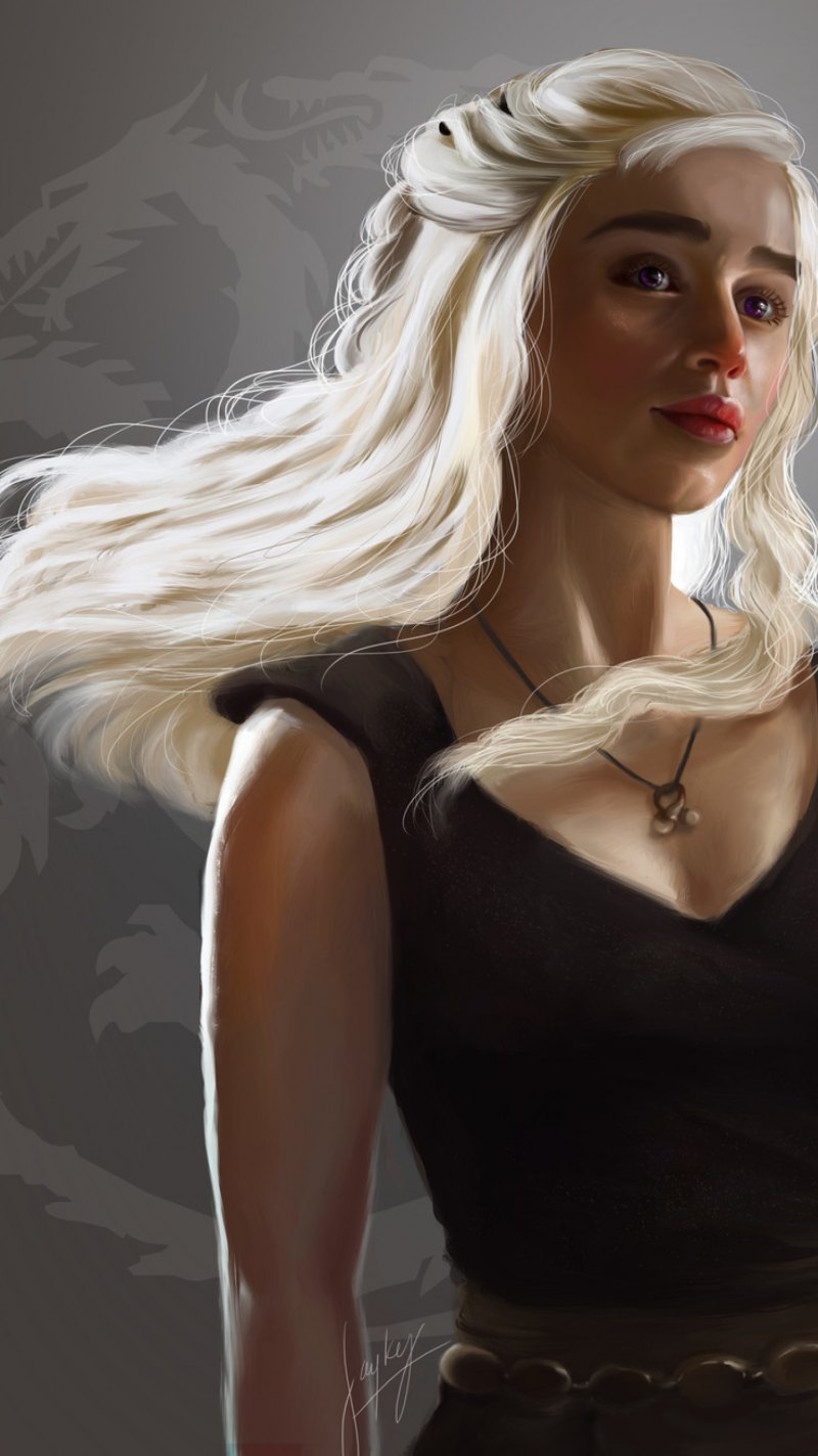 Игра престолов Дейнерис арт