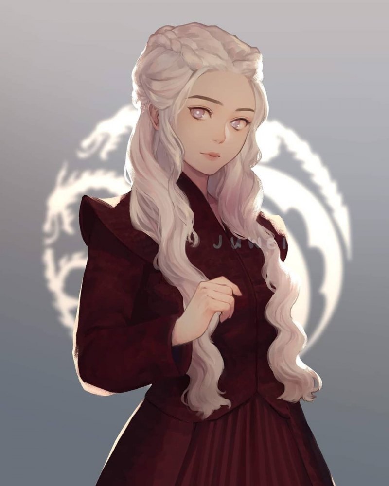 Дейенерис Таргариен арт