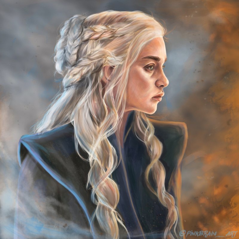 Эмилия Кларк арт