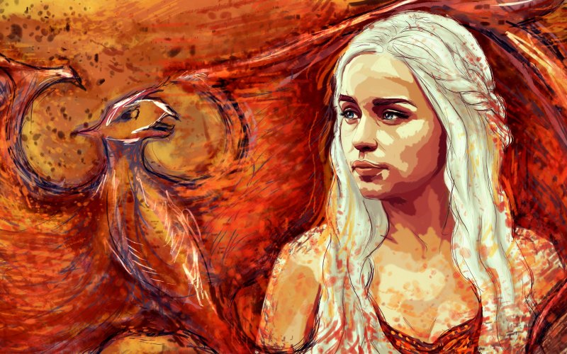 Дейенерис Таргариен арт