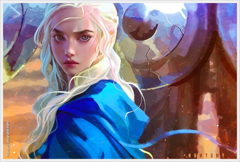 Дейенерис Таргариен портрет