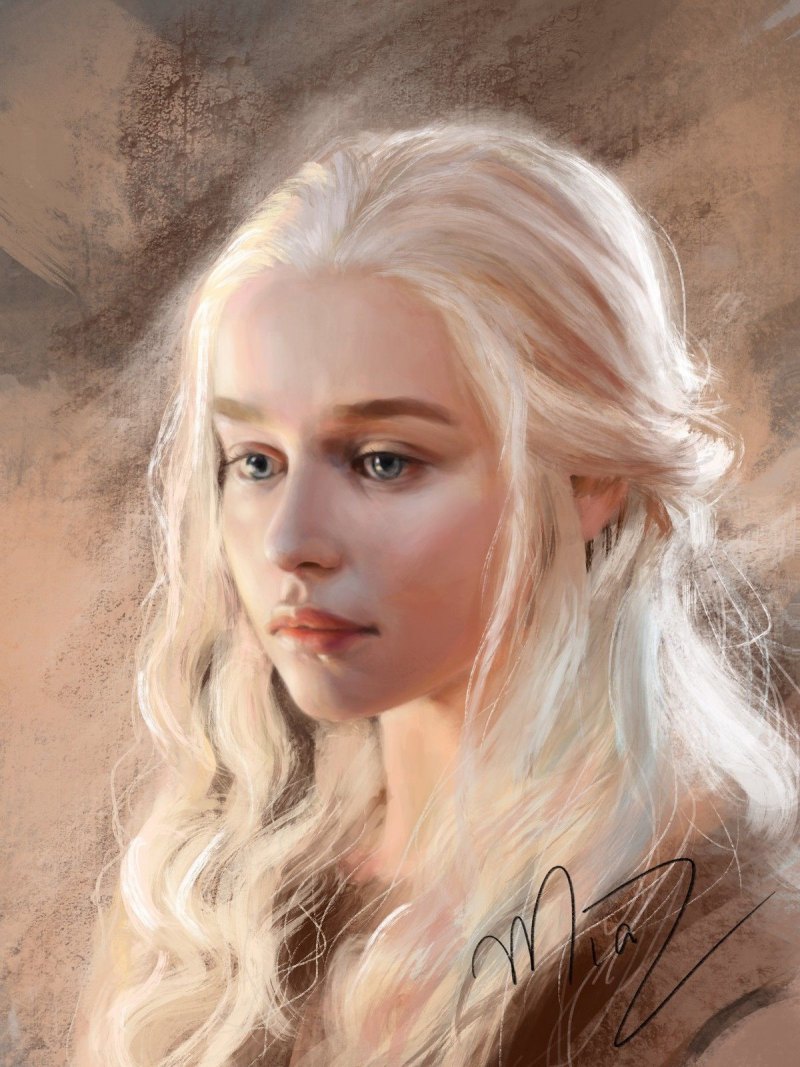 Дейенерис Таргариен арт