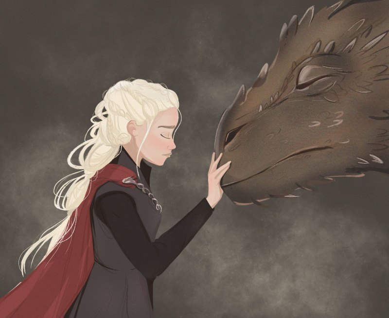 Дейенерис Таргариен книжная