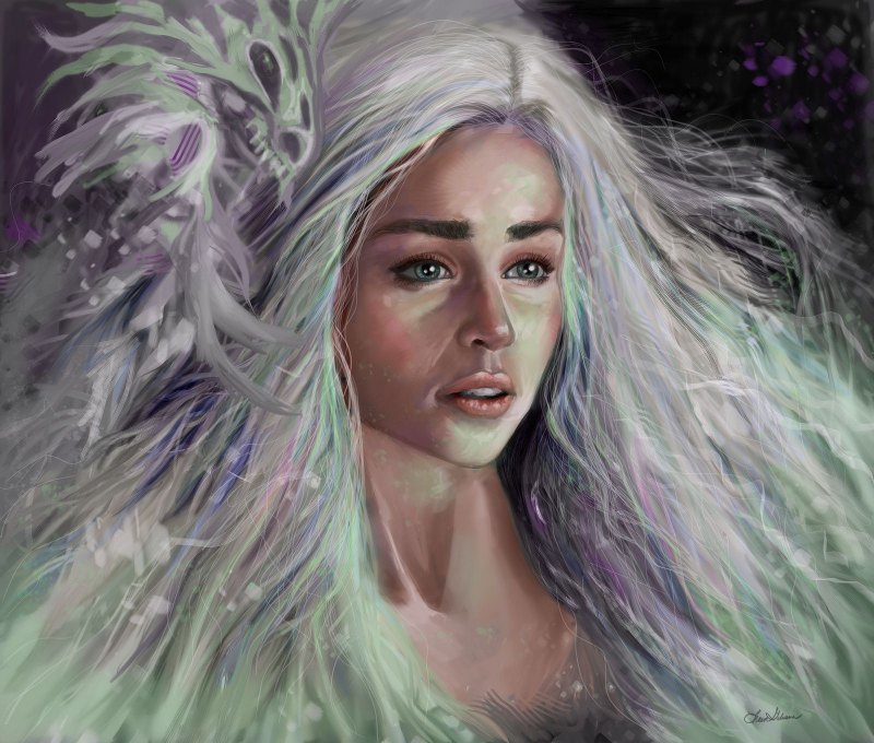 Дейенерис Таргариен арт