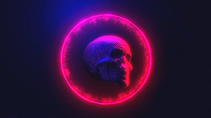 Неоновые обои