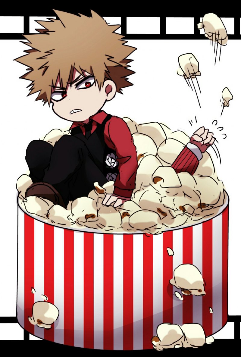 Бакуго Кацуки обои на телефон