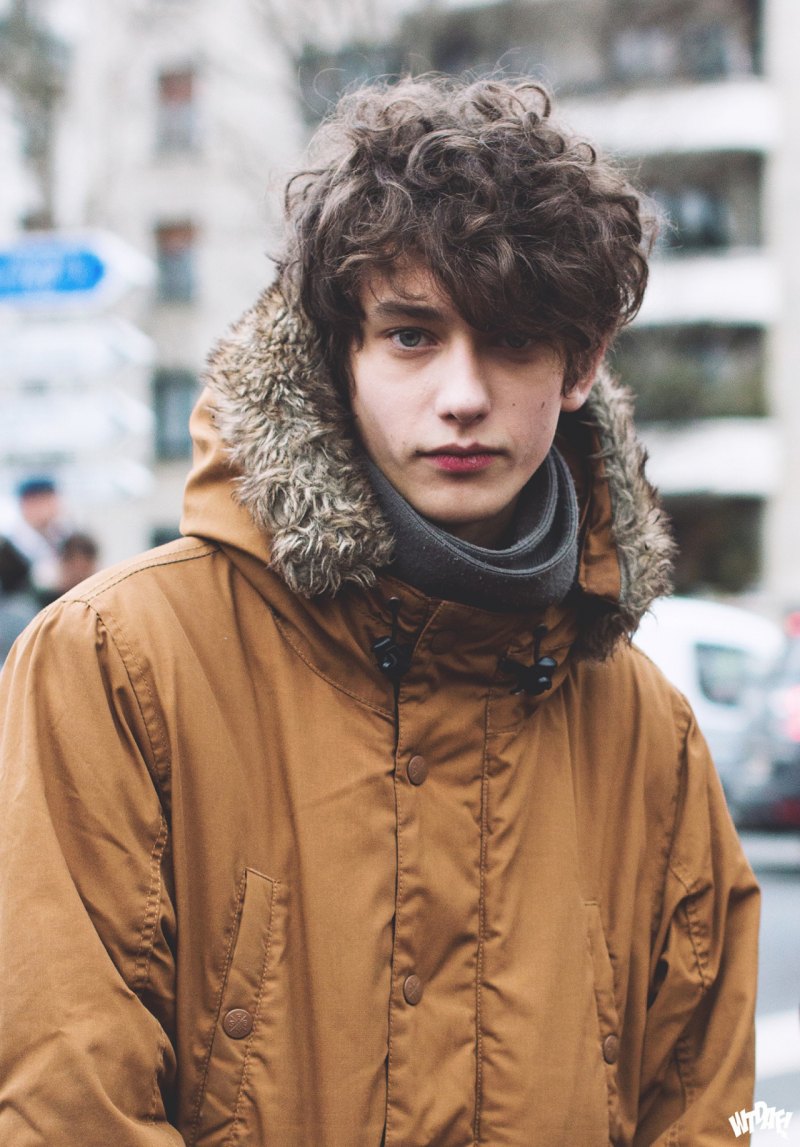 Красавчики с короткими кудряшками