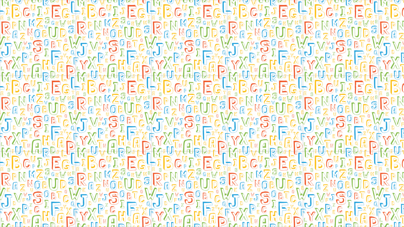 Паттерн буквы