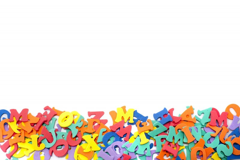 Фон алфавит