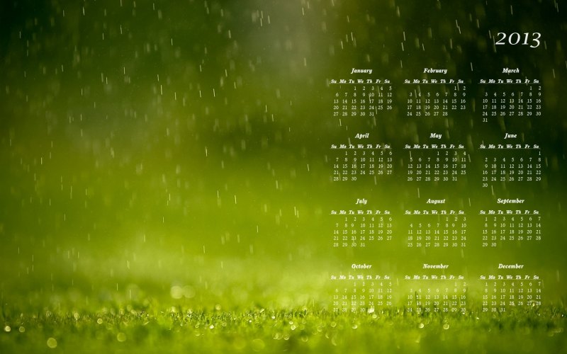 Фоны для календарей высокого качества