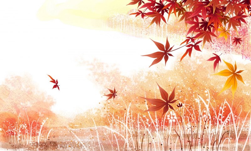 Красивый осенний фон