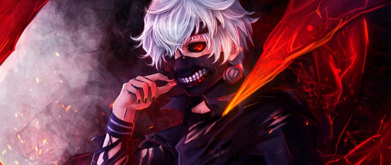 Канеки Кен неон