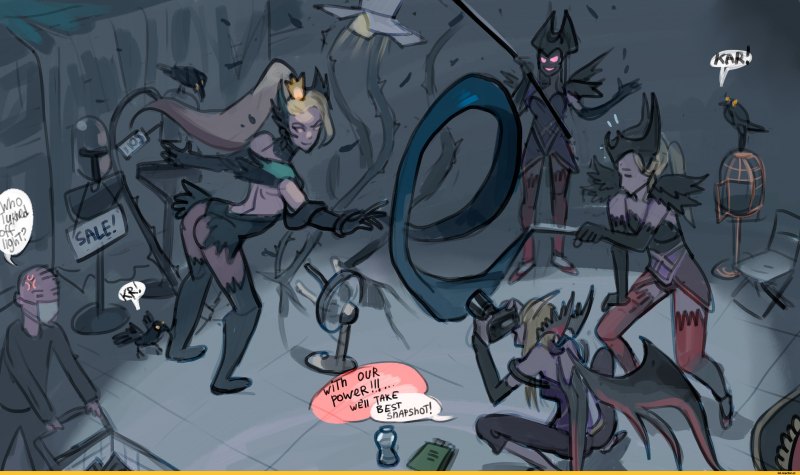 League of Legends Верховная ведьма Моргана