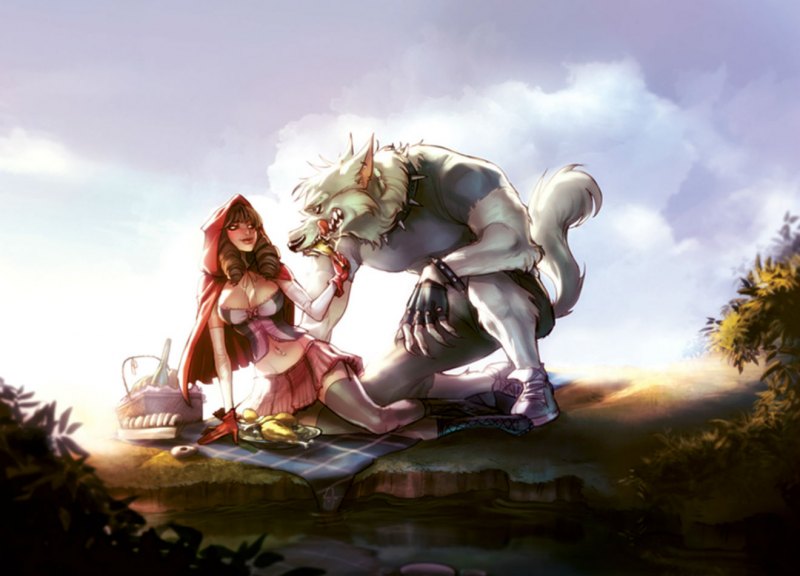 Красная шапочка и серый волк 18