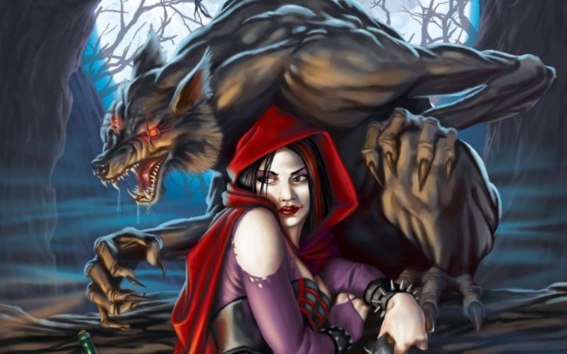 Вервольф и красная шапочка