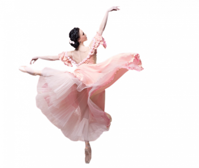 Балерина в нежно розовом