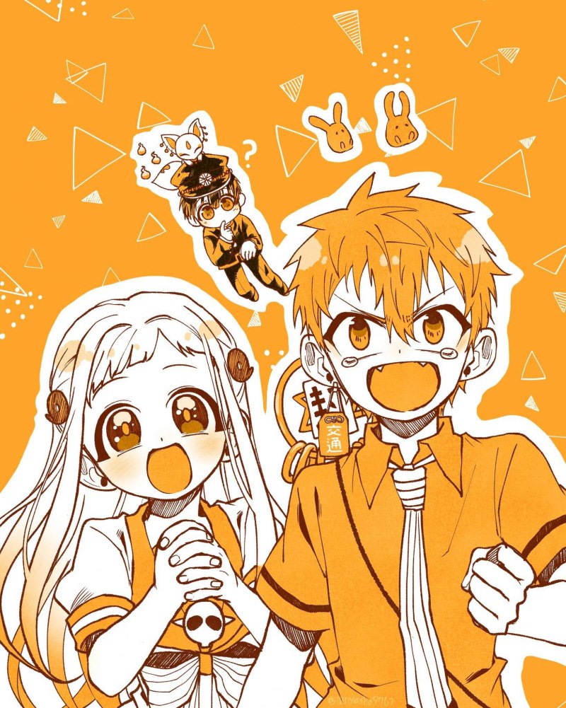 Эстетика аниме туалетный мальчик Ханако