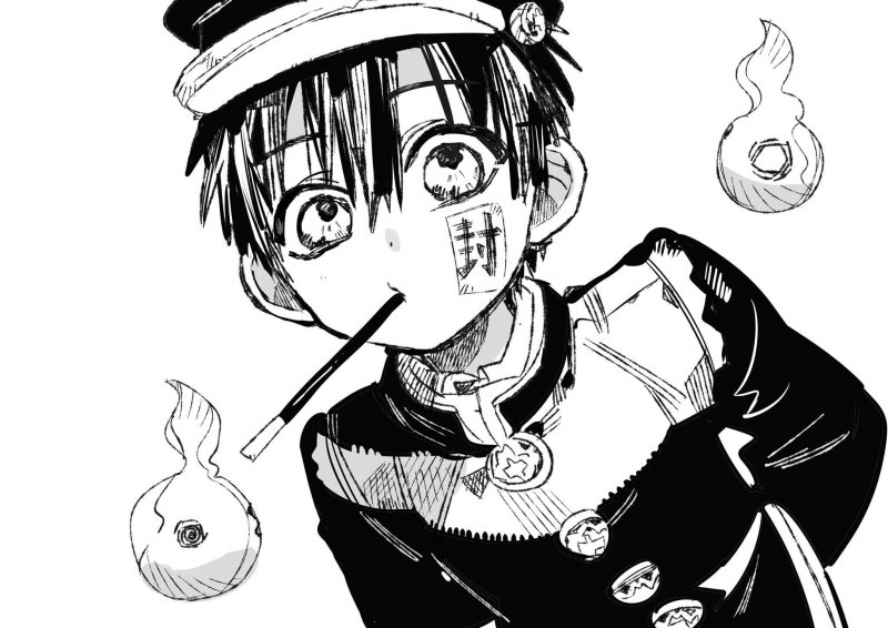 Туалетный мальчик Ханако-кун Ясиро и Минамото