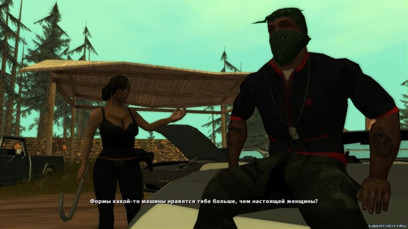 ГТА 3 Каталина и Клод