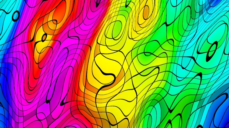 Радужный фон