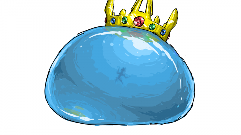 Король слизней в Terraria