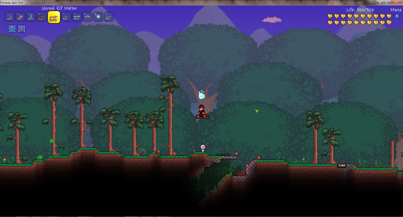 Босс Король слизней в террарии