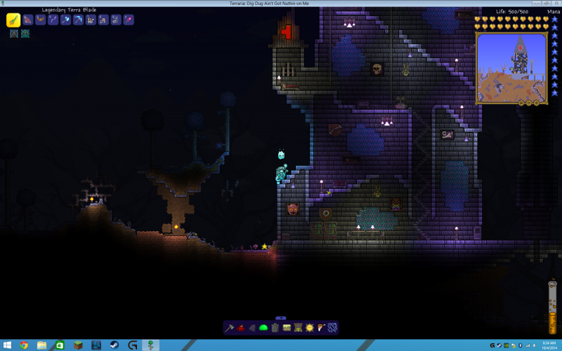 Король слизней террария