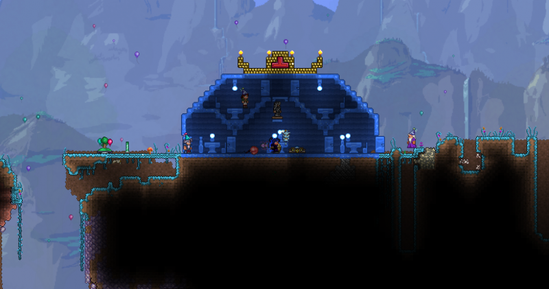 Terraria Король слизней босс