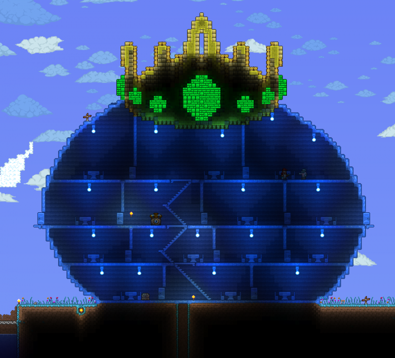 Король слизней террария