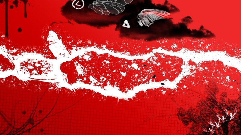 Красный и белый дракон