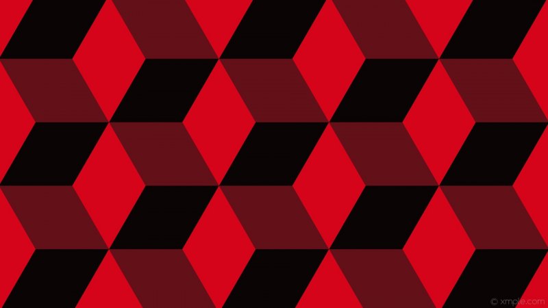 Абстракция черно красная