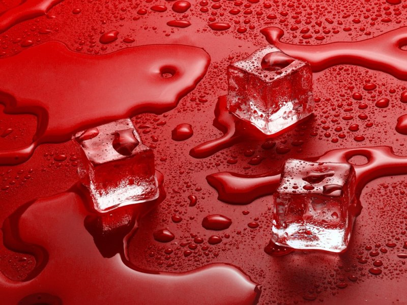 Черно красное сердце