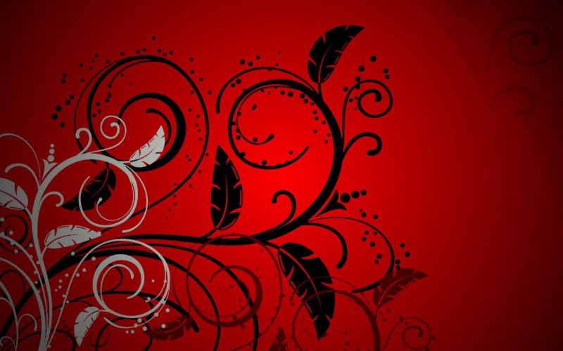 Красно серая абстракция