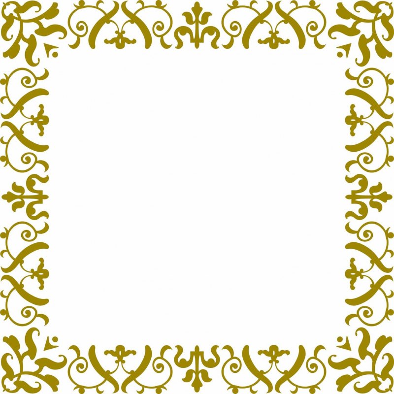 Рамка орнамент