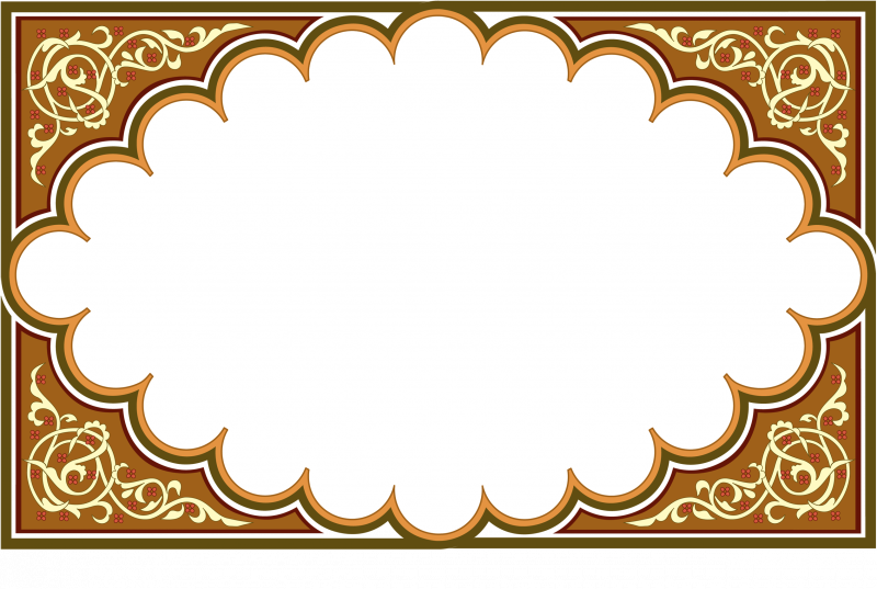Рамка в Восточном стиле
