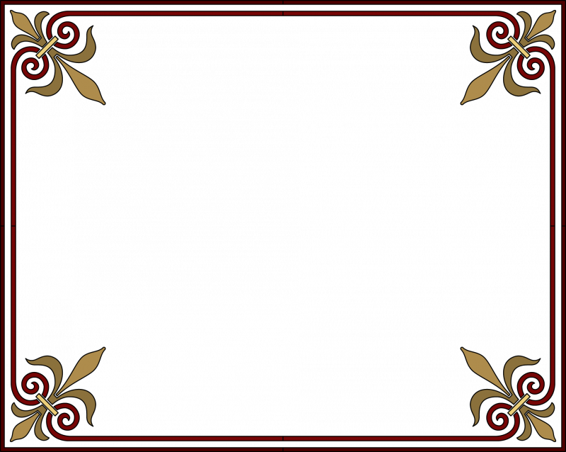 Рамки для слайдов, узоры