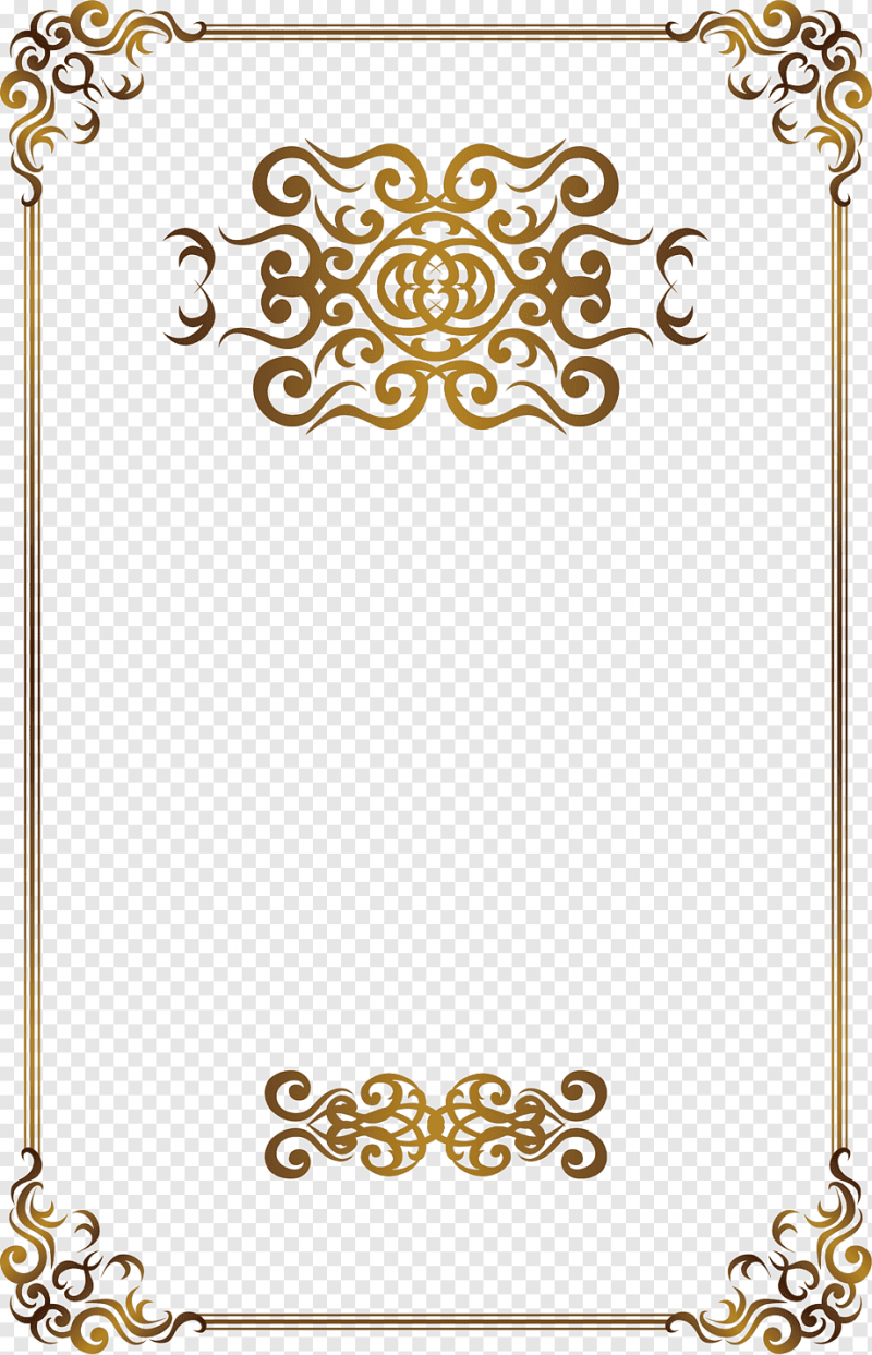 Казахский орнамент рамка