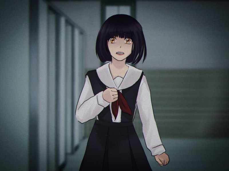 Аниме горничная Ханако