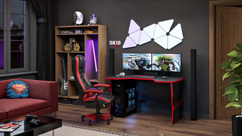 Красивые компьютерные комнаты