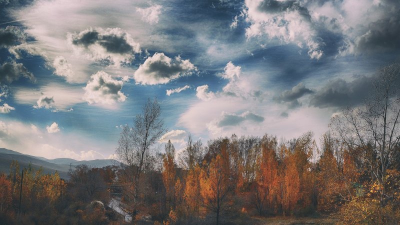 Осенние тучи