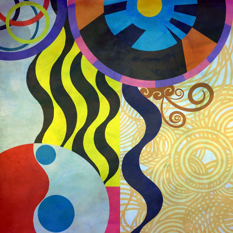 Кандинский картины цветоведение