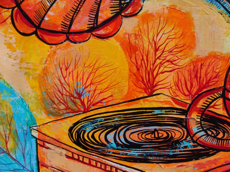 Абстракционизм осень